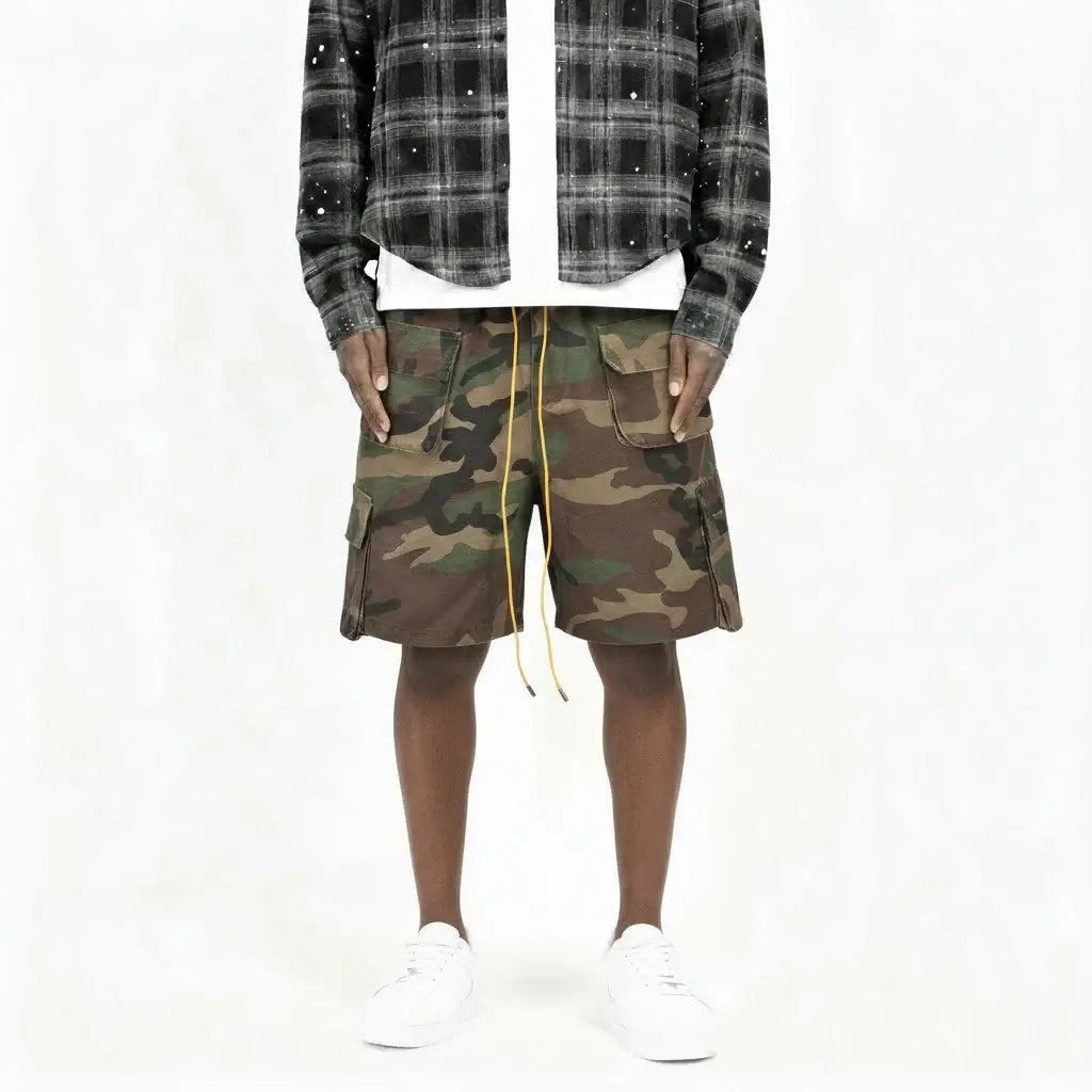 CAMO - CARGO SHORTS